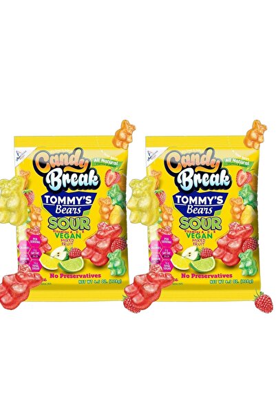 Tommy's Bears Karışık Meyveli Ekşi Yumuşak Şeker 2 X 128 Gr