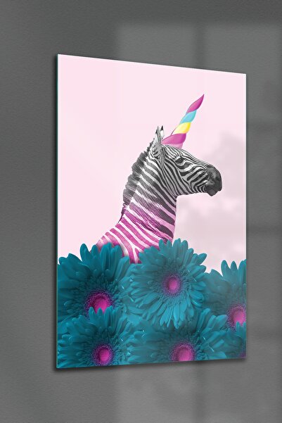 Decovetro Tablou din sticlă Modern Pop Art Unicorn
