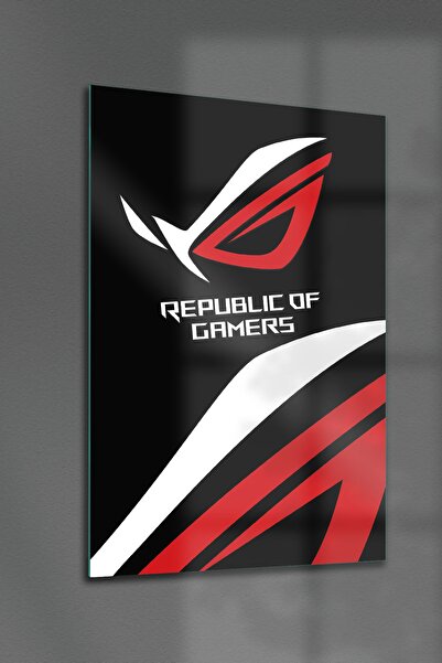 Decovetro Tablou din sticlă Republic Of Gamers