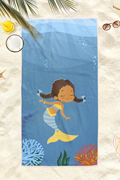 Homamia Peškir za plažu sirena 70x150 cm