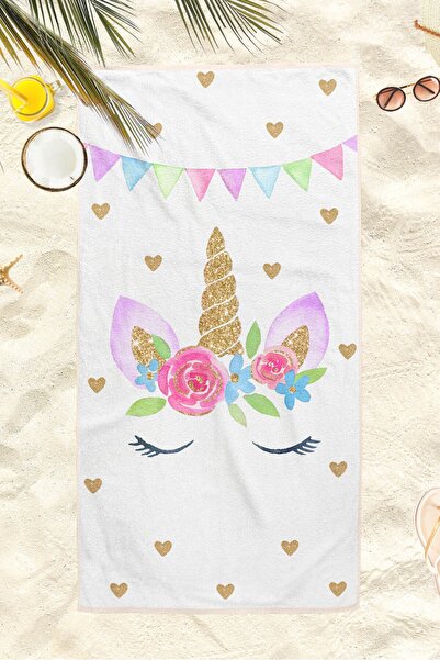 Homamia Unicorn peškir za plažu 70x150 cm