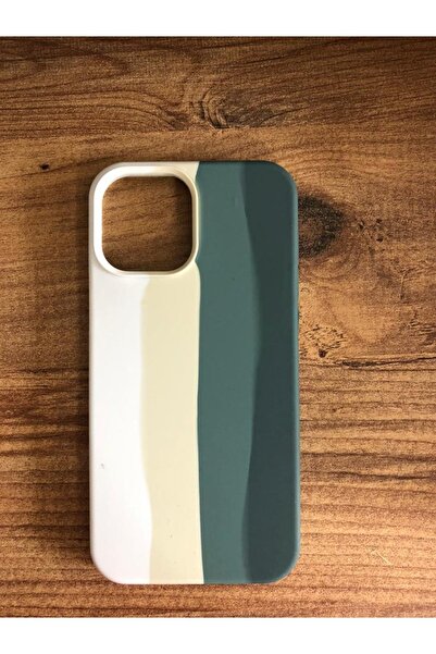 HappyCase Iphone 11 Pro Max 6.5" Uyumlu Kılıf Gökkuşağı Rainbow Liquid Lansma...