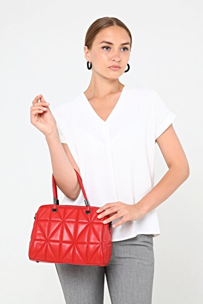 Morpelikan Red Women's Shoulder Bag