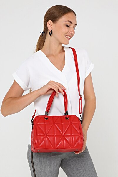 Morpelikan Red Women's Shoulder Bag