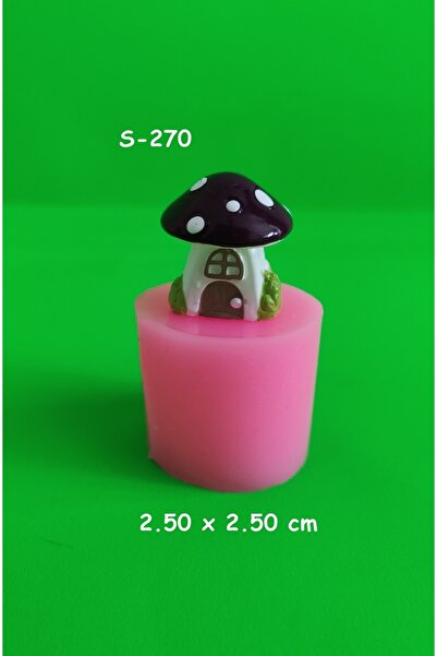 AnkaHobiMarket Mantar Ev Silikon Kalıp