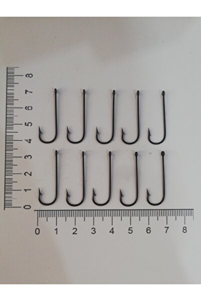 hobim Mercan - Fangri Mercan - Karagöz - Lüfer - Levrek Iğnesi Uzun Pala Düz No : 1 ( 10 Adet )