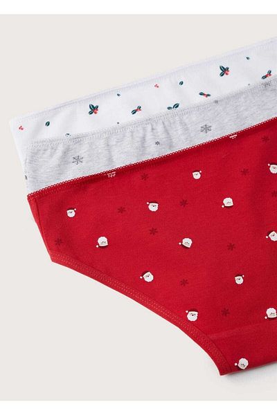 MANGO Kids Red Briefs for Kids