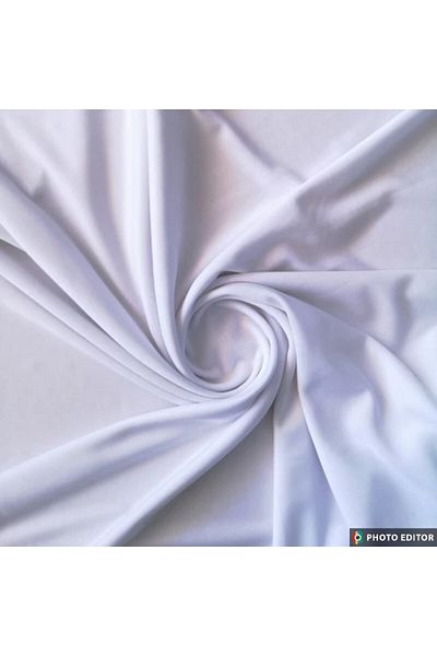 BEREKET PERDE 70 Denier Jersey Jersey Lining Fabric Broken White