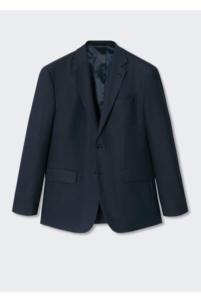 MANGO Man Dar Kesimli Blazer Ceket