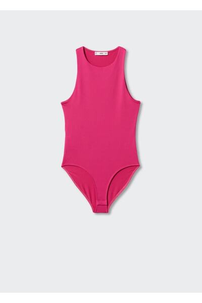 MANGO Woman Halter Yaka Body