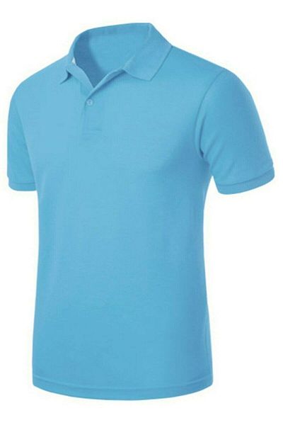 MODAŞAHİN Nacar Store Unisex tričko Polo Neck s krátkým rukávem