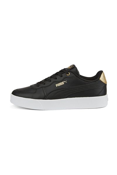 Puma Women's Sneaker - Puma Skye Clean Distressed Black-Pu Model