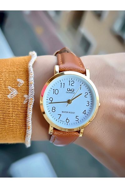 Q&Q Women's Wristwatch Leather Cord