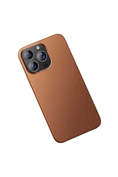 Benks Iphone 13 Pro Max Uyumlu Kılıf Magnetic Hakiki Deri Kılıf