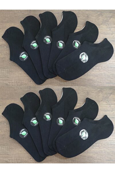 erceys Unisex 12 ζεύγη μπαμπού χωρίς ραφή αόρατα αθλητικά παπούτσια με κάλτσες