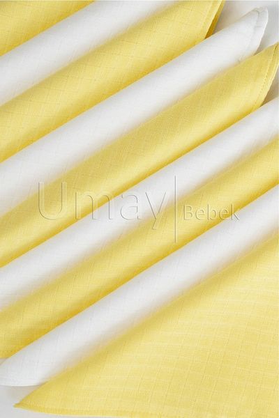 Umaybebek 10 Pack Muslin Mouth Cloth Wipes 25x25cm