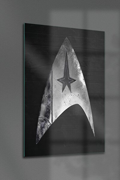 Decovetro Logo-ul Star Trek din sticlă