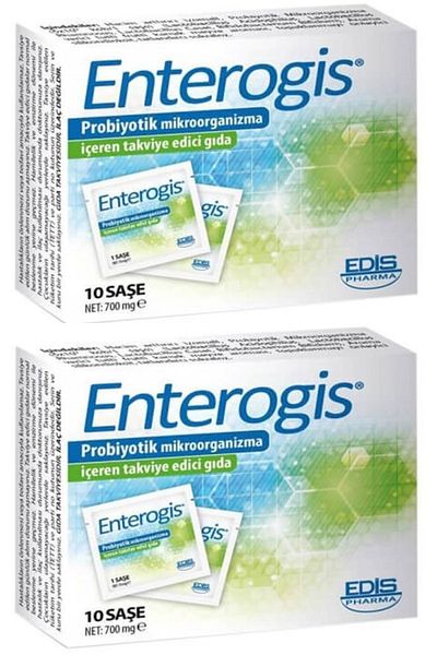 EDİS PHARMA إنتروجيس 10 أوعية 2 قطعة