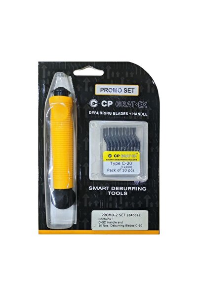 CP Grat-ex 10 Parça Çapak Alma Raspa Seti, Promo Set 2