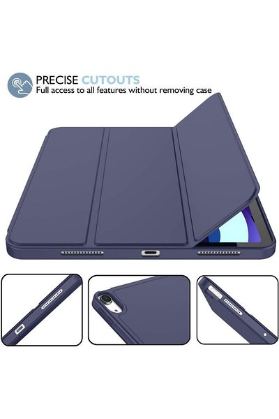 UnDePlus Ipad Pro 11 3Generation 4Generation Compatible Case with Pen Compartment Smart Case 2020-2023