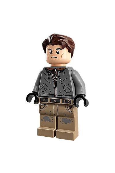 LEGO Original Minifigure Minifigure Superheroes Batman - Bruce Wayne Special Muddy Outfit