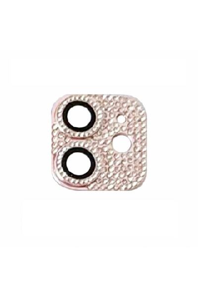 UnDePlus Iphone 12 Uyumlu Mini Full Taşlı Kamera Lens Koruyucu Çerçeveli Koru...