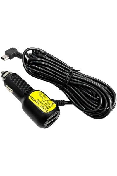 KEEPRO Navigasyon Ve Araç Kamerası Şarj Adaptörü Usb 5v 3,5a Mini Usb