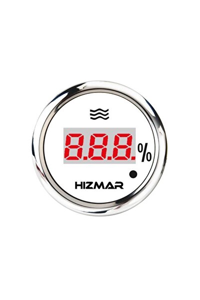 Beyaz Dijital Su Seviye Göstergesi - Karavan & Tekne - Türkiye'de Tek - Özel Tasarım -
