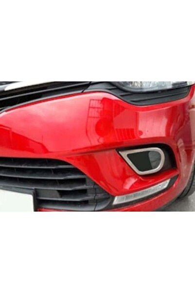 BTM OTOMOTİV Renault Clio 4 Sis Farı Çerçevesi 2 Parça Krom 2015 - 2018