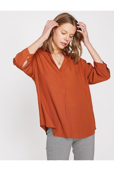 Koton V-Neck Blouse
