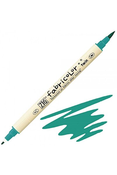 Zig Marker Twin Fabric Pencil Turquoise Green 042