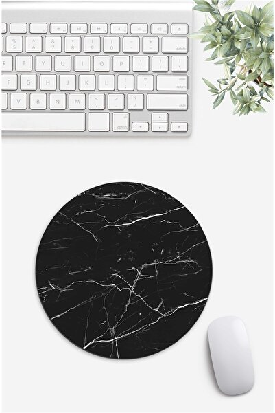 Gizeo Concept Mouse Pad cu 3 modele din marmură neagră
