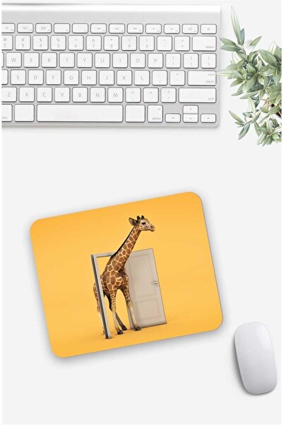 Gizeo Concept Mouse Pad cu model Girafă care trece prin ușă