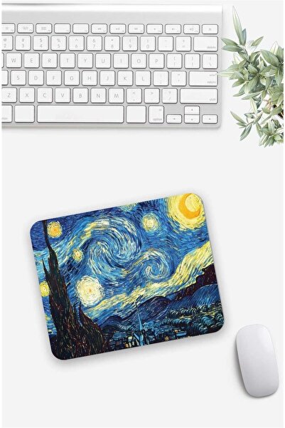 Gizeo Concept Van Gogh Yıldızlı Geceler Desenli Mouse Pad