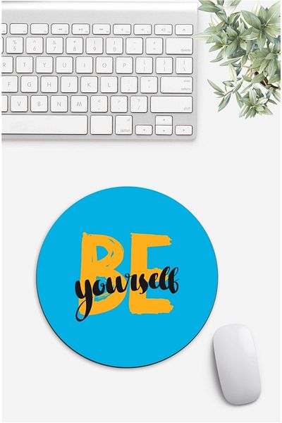 Gizeo Concept Mouse Pad scris Be Your Self