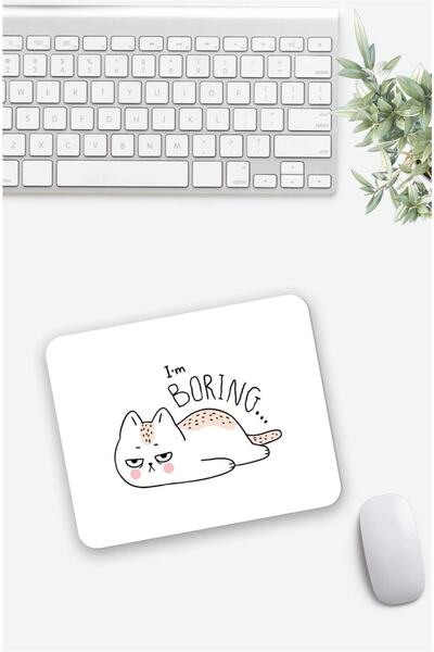 Gizeo Concept Sunt o persoană plictisitoare. Mouse pad cu text.