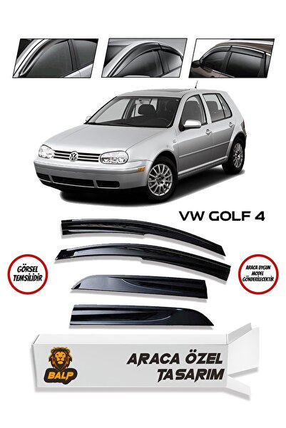 BALP Volkswagen Golf 4 Uyumlu Cam Rüzgarlığı 4lü