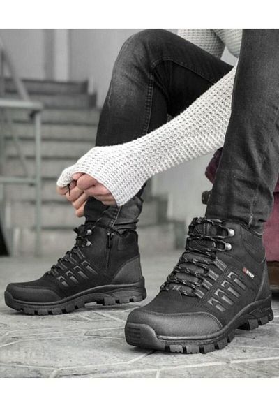 XStep Ανδρικά Μποτάκια Θερμικά Μάλλινα