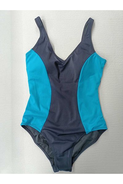 Laura Baresse Black Blue Swimsuit