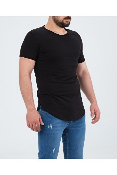 THE ONE Tricou cu fante ovală cu guler murdar și fustă cu mâneci murdare