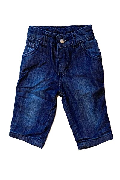 andywawa Erkek Bebek Kışlık Kot Denim Pantolon
