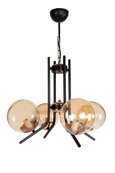 Genel Markalar Hiper Mekik 4'lü Glob Camlı Avize