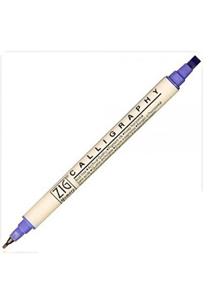 Zig قلم الخط ماركر Ms-3400 باللون البنفسجي النقي 080