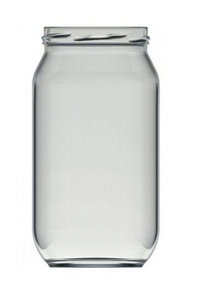 Paşabahçe 1000 Cc (1 Liter) Jar 20 Pieces + 20 Pieces Printed Lids