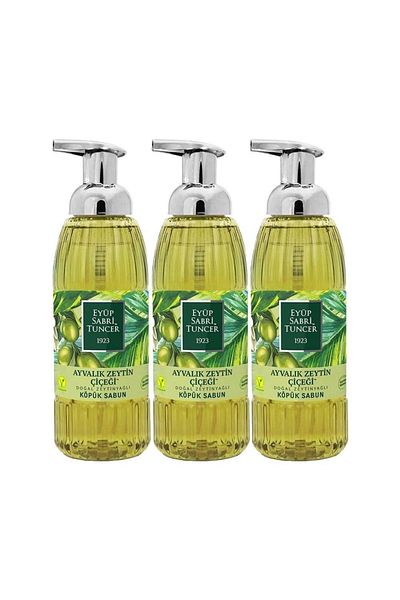 Eyüp Sabri Tuncer Ayvalık Olive Flower Foam Soap 500 Ml X 3