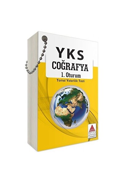Delta Kültür Yayınevi Yks Tyt 1.oturum Coğrafya Kartları