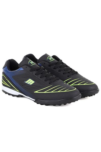M.P. M.p 222-2802 Black Saks Comfortable Sole Ανδρικά παπούτσια Astroturf Field