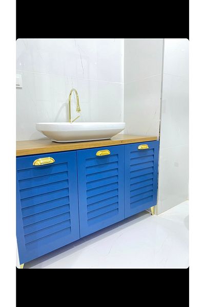 İSAOĞLU YAPI Shiny Gold Drop Design Kitchen and Bathroom Faucet Gold Sink Faucet Gold Sink Mixer