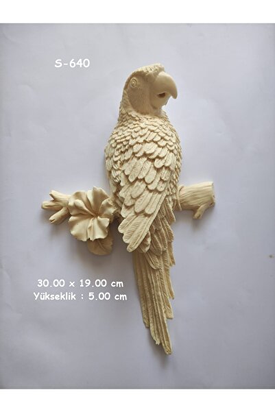 AnkaHobiMarket Büyük Papağan Silikon Kalıp