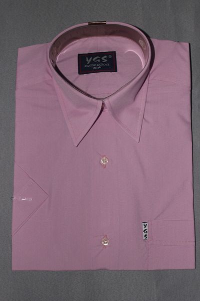 Yörükoğlu Short Sleeve Pocketed Comfortable Fit Solid Color Men's Shirt